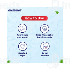 Enshine Cool Mint Mouthwash 150 Ml